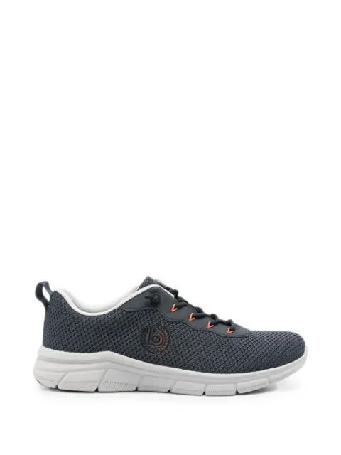 mesh-knit lace-up sneakers by BUGATTI