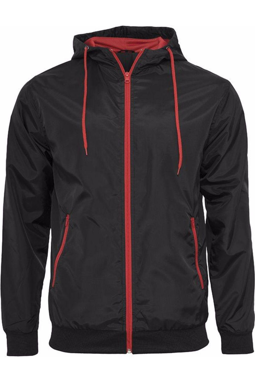Zip Up Wind Runner Jacket by BUILD YOUR BRAND