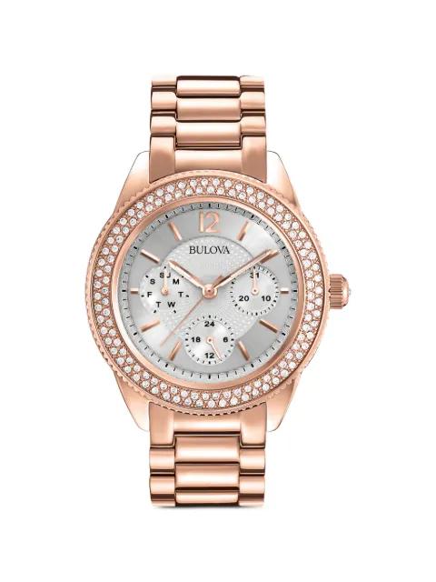 Swarovski crystal 38mm watch by BULOVA