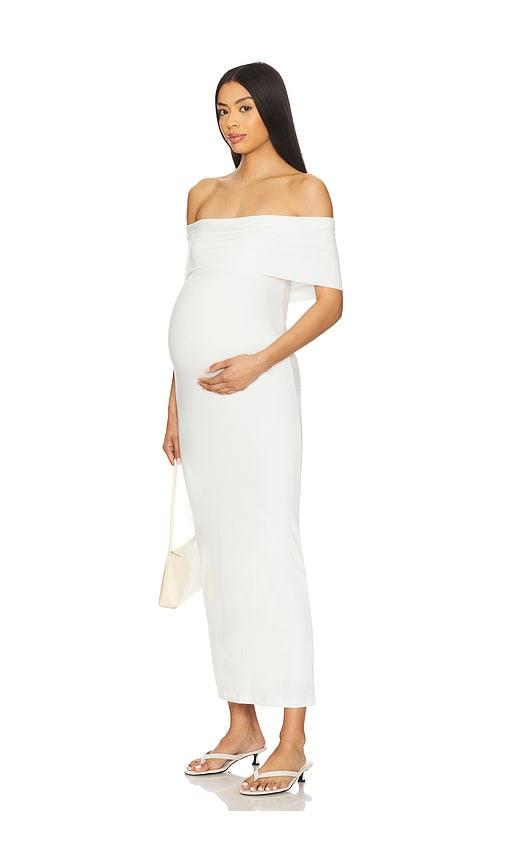 BUMPSUIT Bianca Dress in White by BUMPSUIT