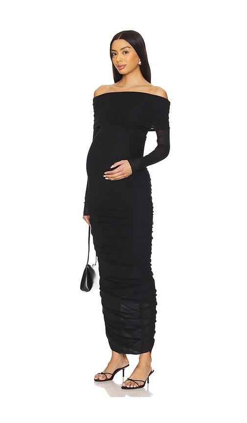 BUMPSUIT Off The Shoulder Dress in Black by BUMPSUIT