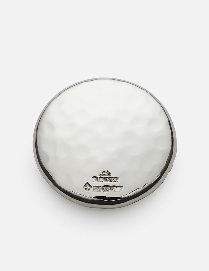 23mm Hammered Badge by BUNNEY