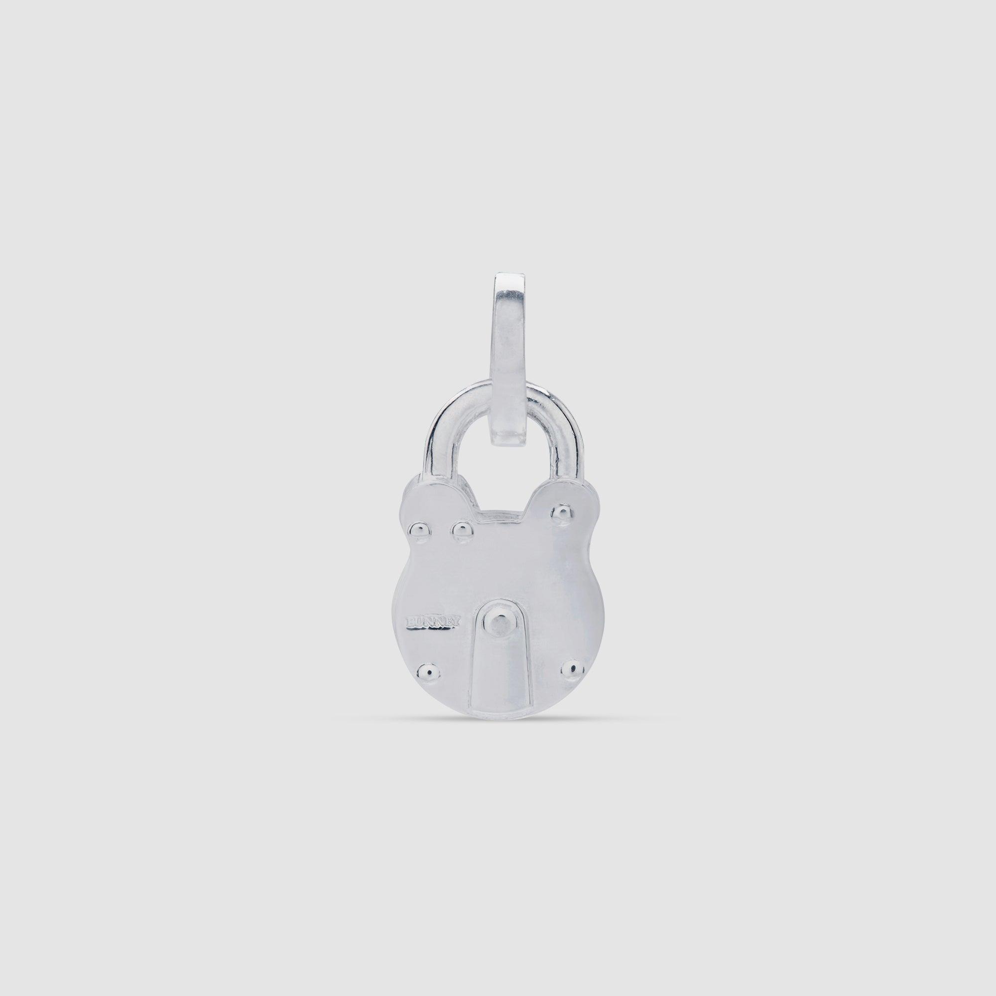 BUNNEY - Silver Padlock Charm by BUNNEY