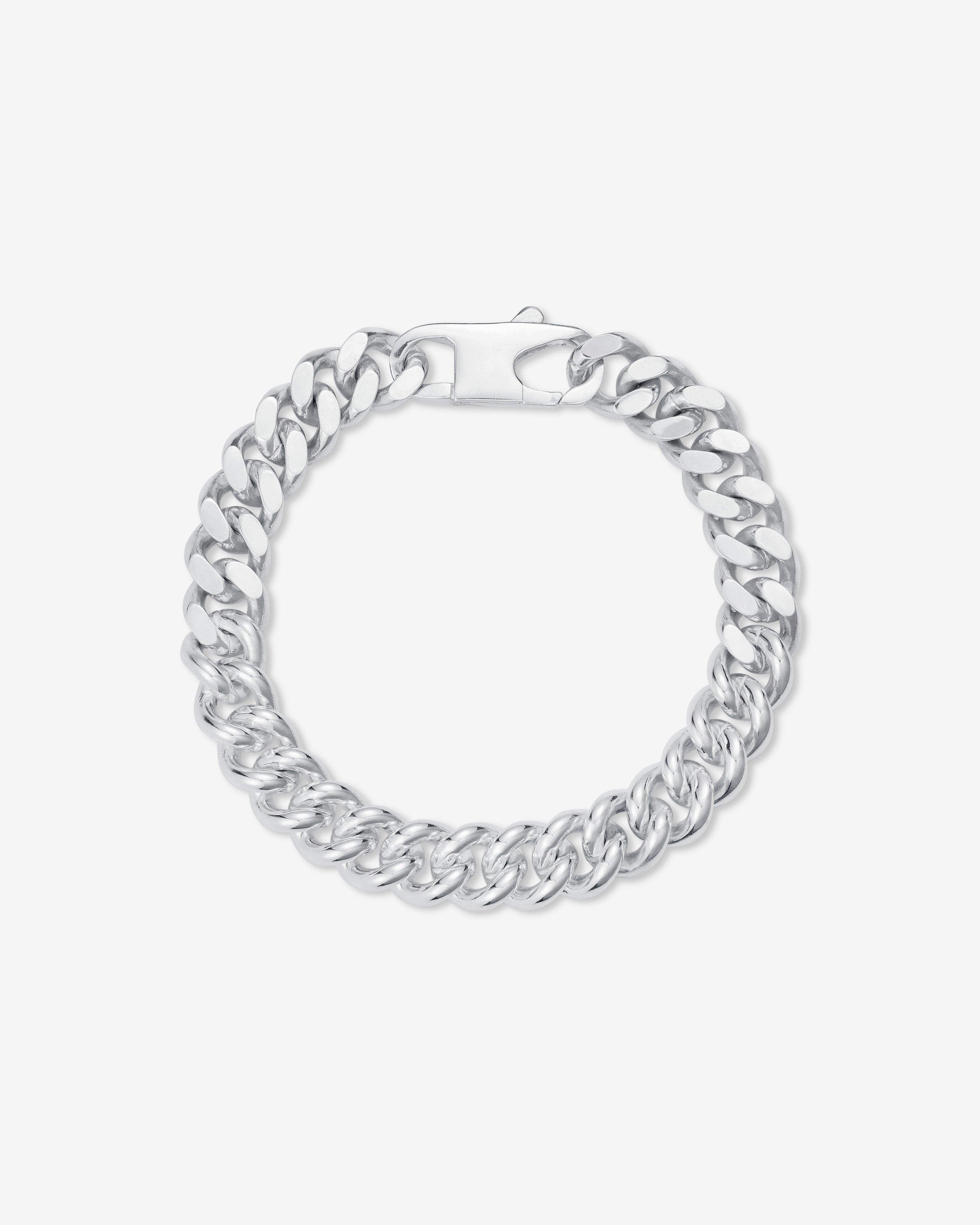 Bunney  - Curb Change Bracelet Thin - (Silver) by BUNNEY