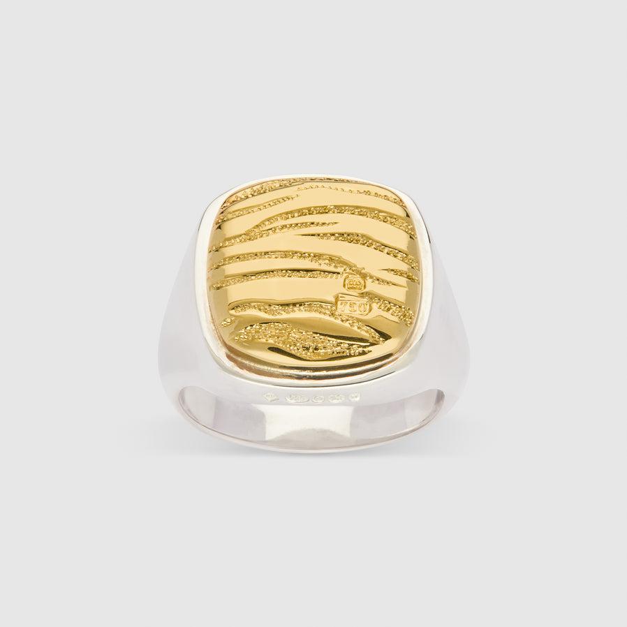 Bunney - DSM Exclusive Heavy Cushion Tiger Signet Ring by BUNNEY