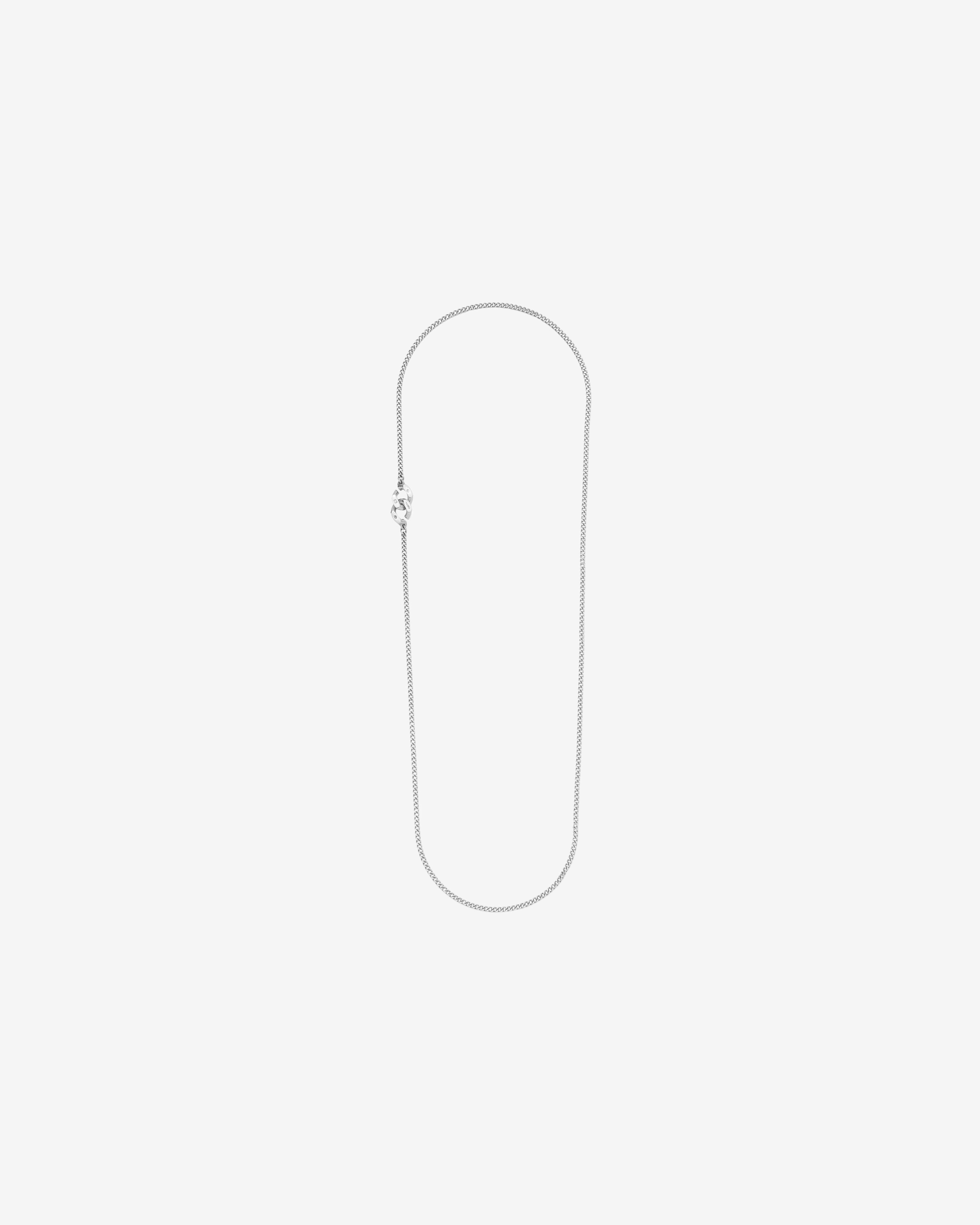 Bunney - Men's Chain with Curb Clasp - (Silver) by BUNNEY