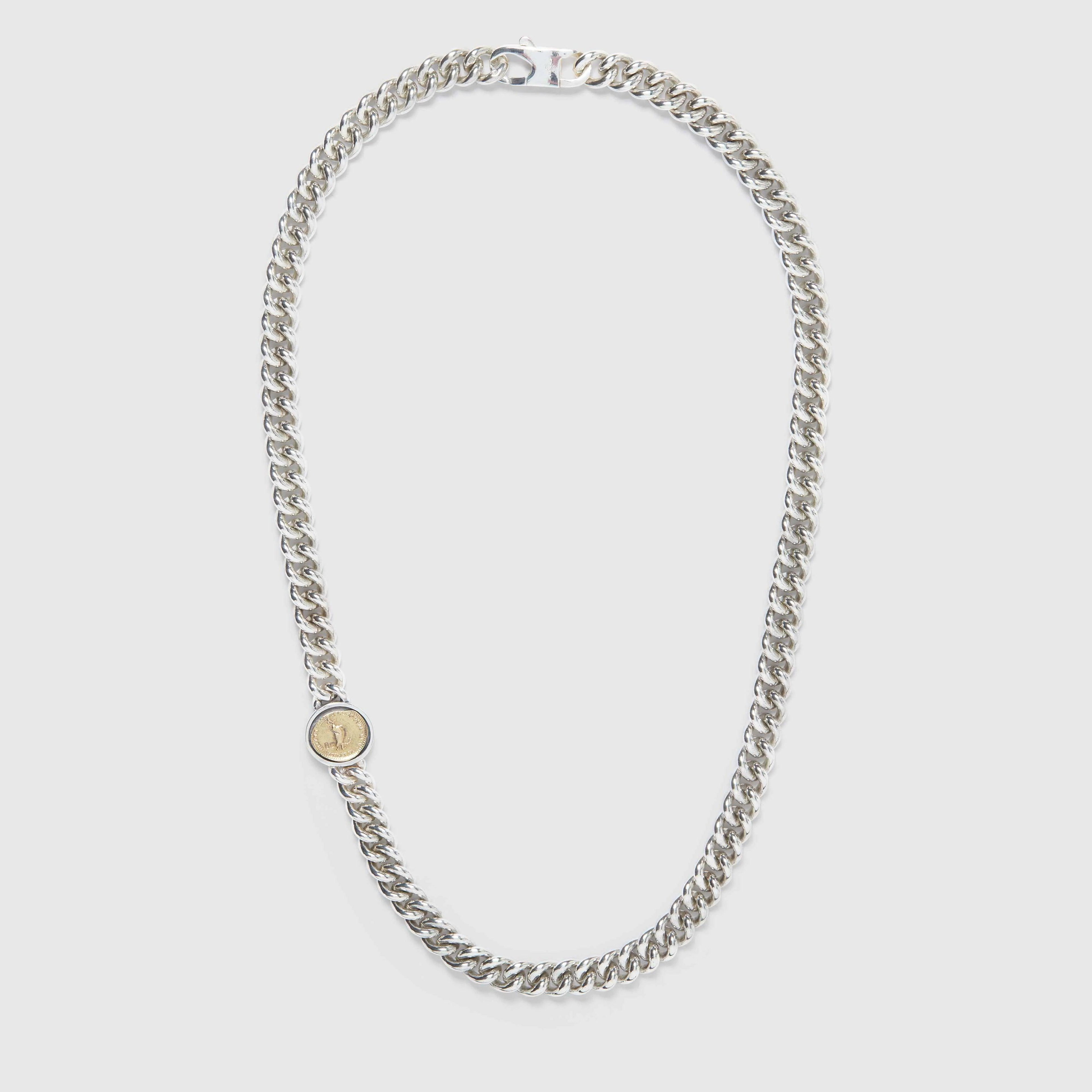 Bunney - Year of the Rabbit Coin Necklace - (Silver/Gold) by BUNNEY