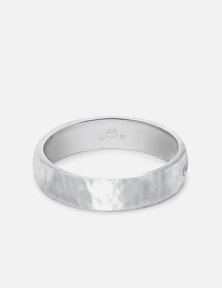 Hammered Ring 5mm by BUNNEY