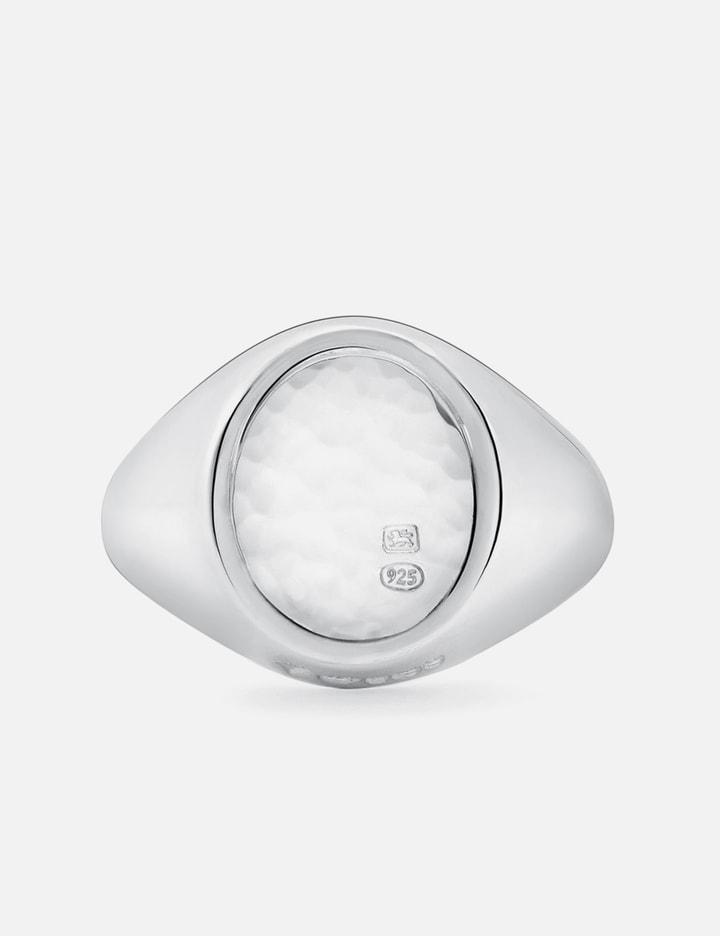 Oval Signet Ring by BUNNEY