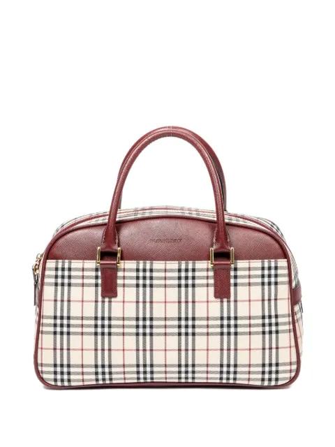1990 House Check tote bag by BURBERRY 