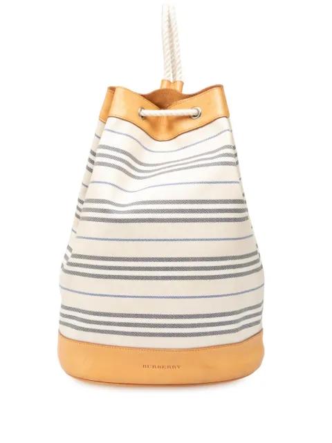 2000-2017 Canvas backpack by BURBERRY 
