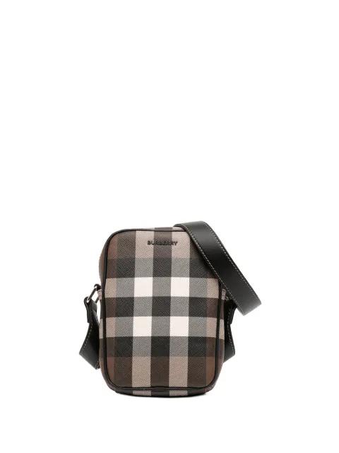 2000-2017 Giant Check E-Canvas Vertical Paddy crossbody bag by BURBERRY 