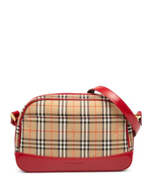 2000-2017 Haymarket Check Canvas crossbody bag by BURBERRY 2000-2017 Haymarket Check Canvas crossbody bag by BURBERRY