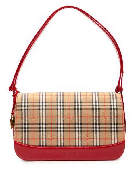 2000-2017 Haymarket Check Canvas shoulder bag by BURBERRY 