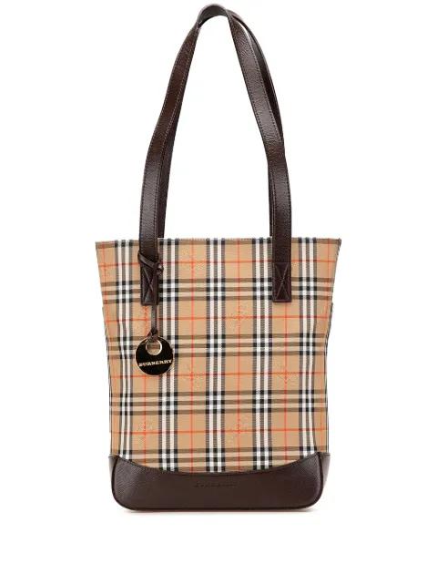 2000-2017 Haymarket Check Canvas tote bag by BURBERRY 