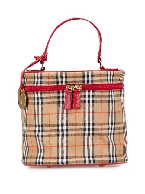 2000-2017 Haymarket Check Canvas vanity bag by BURBERRY 
