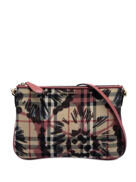 2000-2017 Haymarket Check Peony Rose crossbody bag by BURBERRY 
