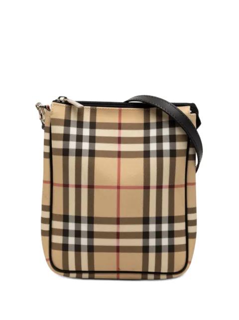 2000-2017 House Check Canvas crossbody bag by BURBERRY 