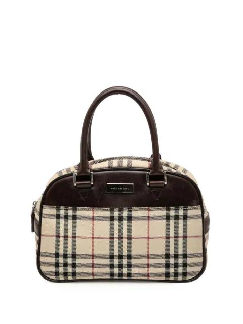 2000-2017 House Check Canvas handbag by BURBERRY 
