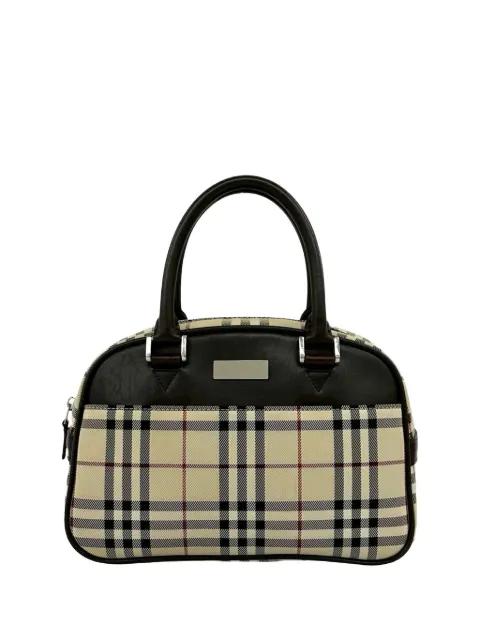 2000-2017 House Check Canvas handbag by BURBERRY 
