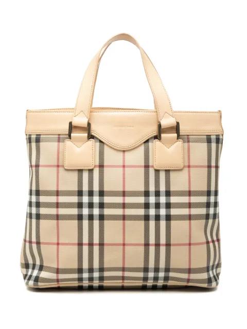 2000-2017 House Check Canvas handbag by BURBERRY 