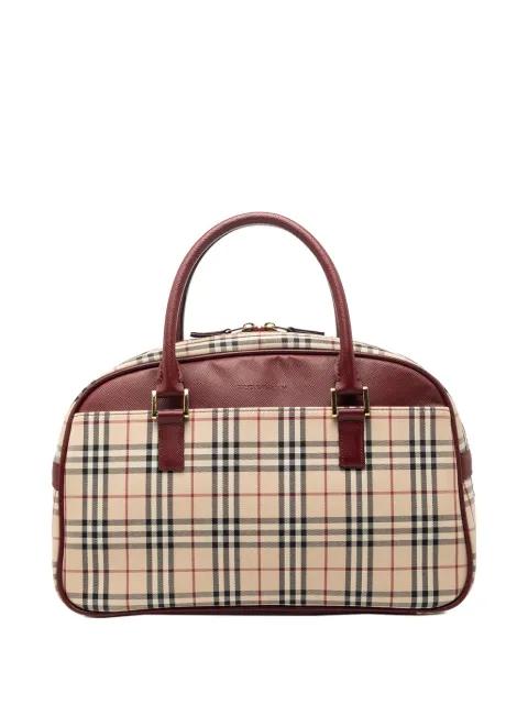 2000-2017 House Check Canvas handbag by BURBERRY 