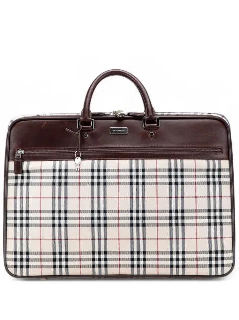 2000-2017 House Check Canvas travel bag by BURBERRY 