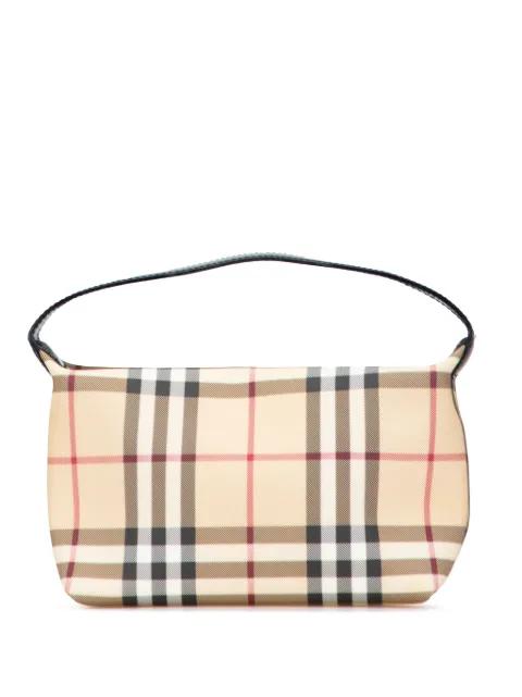 2000-2017 House Check Coated Canvas handbag by BURBERRY 