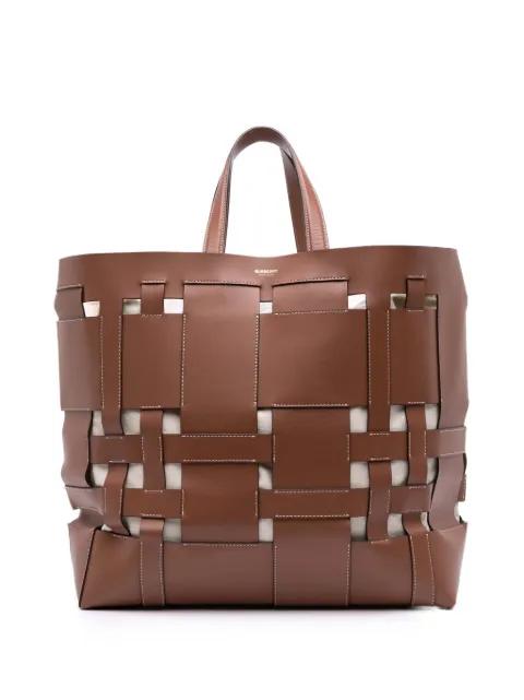 2000-2017 Large Leather Foster Tote satchel by BURBERRY 