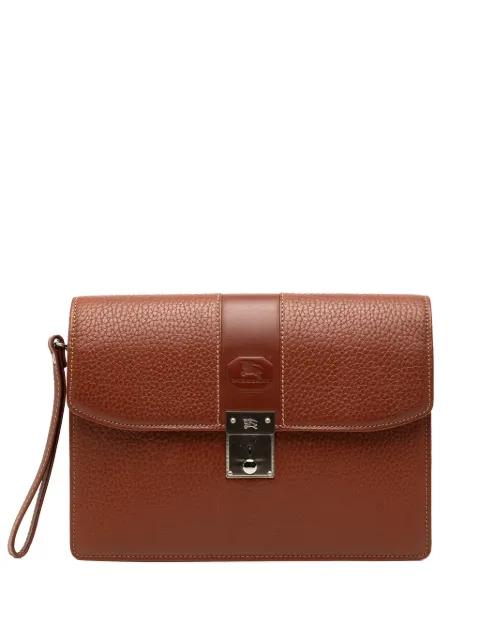 2000-2017 Leather clutch bag by BURBERRY 