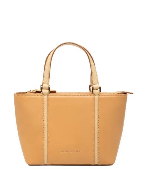 2000-2017 Leather tote bag by BURBERRY 