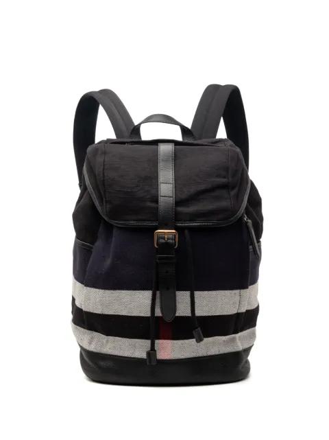 2000-2017 Mega Check Canvas Drifton backpack by BURBERRY 
