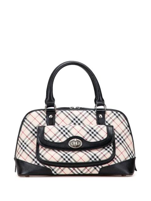2000-2017 Nova Check Canvas handbag by BURBERRY 