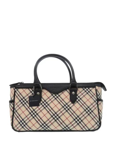 2000-2017 Nova Check Canvas handbag by BURBERRY 