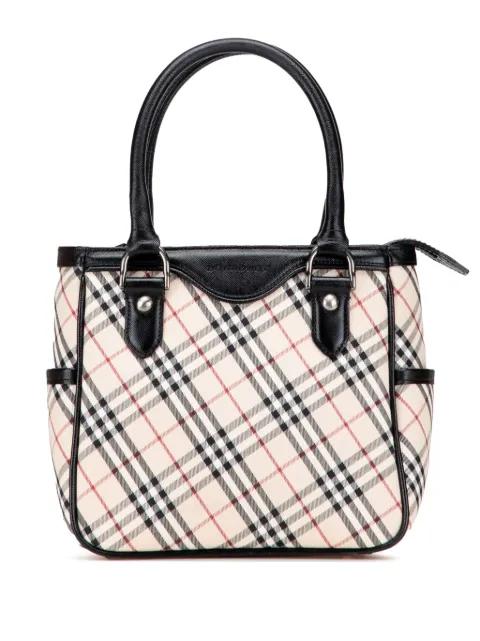 2000-2017 Nova Check Canvas handbag by BURBERRY 