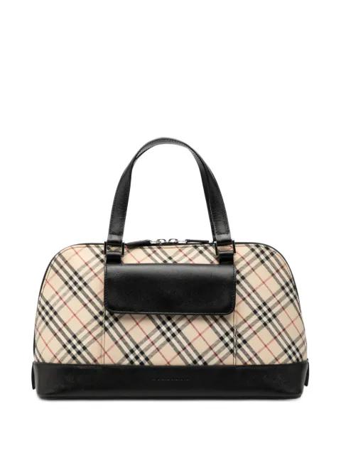 2000-2017 Nova Check Canvas handbag by BURBERRY 