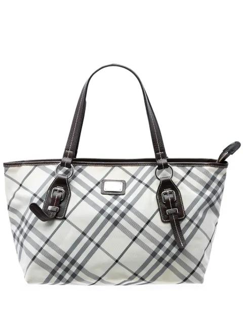 2000-2017 Nova Check Canvas tote bag by BURBERRY 