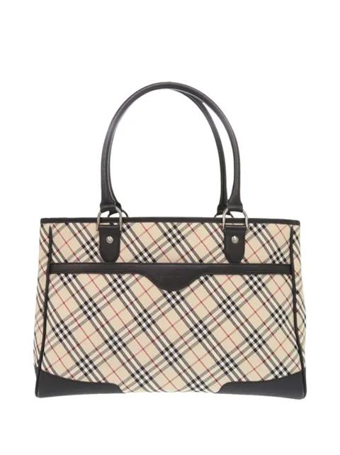 2000-2017 Nova Check Canvas tote bag by BURBERRY 