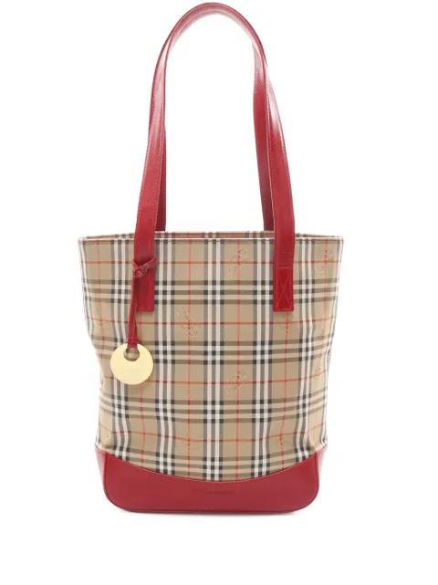 2000-2017 Nova Check Canvas tote bag by BURBERRY 