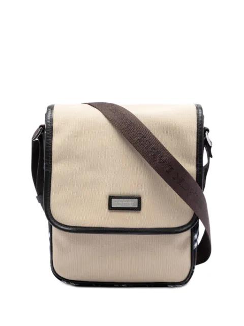 2000-2017 Nova Check Trimmed Canvas crossbody bag by BURBERRY 