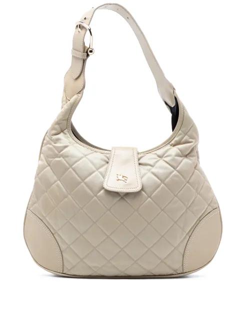 2000-2017 Quilted Nylon Brooke hobo bag by BURBERRY 
