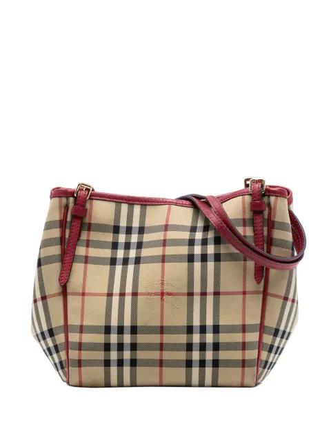 2000-2017 Small Haymarket Check Canvas Canterbury tote bag by BURBERRY 