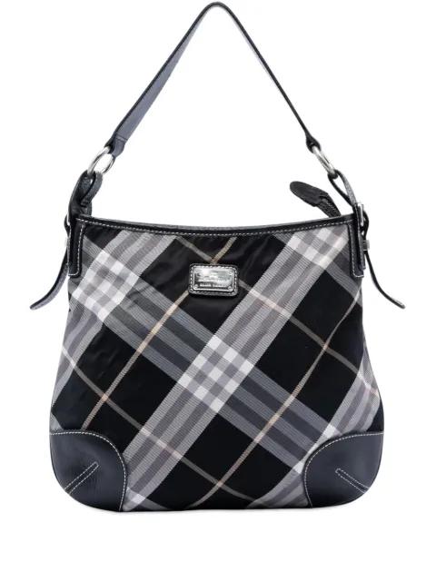 2000-2017 Supernova Check Canvas hobo bag by BURBERRY 