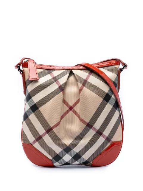 2000-2017 Supernova Check Coated Canvas Dryden crossbody bag by BURBERRY 