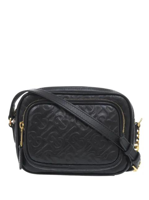 2000-2025 Embossed Calfskin TB Monogram Camera Chain crossbody bag by BURBERRY 