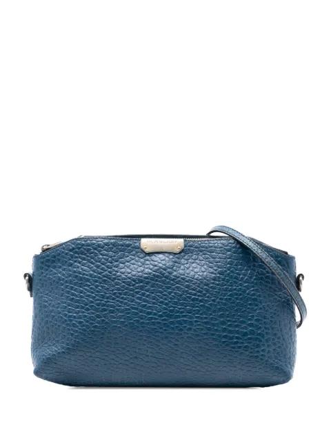 2010-2025 Grained Leather Chichester crossbody bag by BURBERRY 