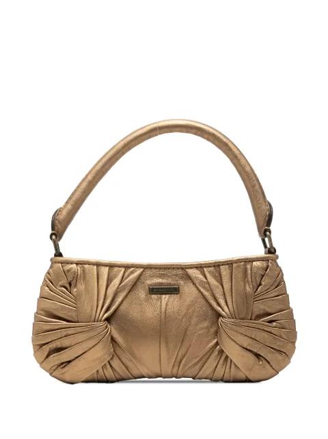 2010-2026 Metallic Leather Sling Knot shoulder bag by BURBERRY 