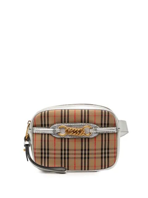 2012-2025 Haymarket Check Canvas 1983 Link belt bag by BURBERRY 