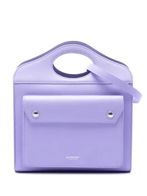 2018-2023 Mini Leather Pocket Tote satchel by BURBERRY 