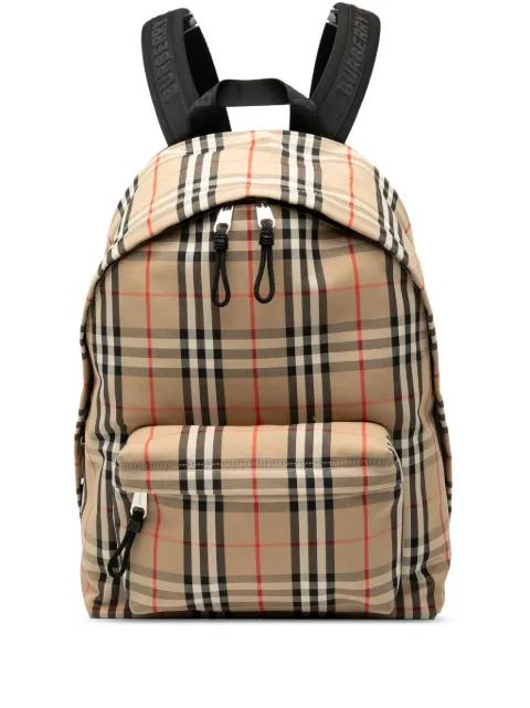 2018-2025 House Check Nylon Jett backpack by BURBERRY 2018-2025 House Check Nylon Jett backpack by BURBERRY